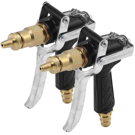 High Pressure Washer Nozzle 2Pcs Assorted Color with Copper Material for Car Use