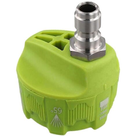High Pressure Washer Nozzle Adjustable Cleaning Nozzles Adjustable Hose Nozzle Quick Connect Male Adapter