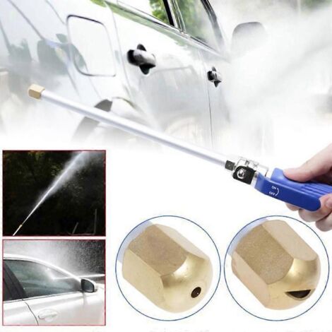 High Pressure Washer Water Hose Wands Power Spray Nozzle for Car Home Washing Garden Plant Watering