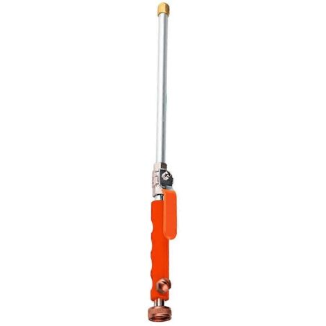 High Pressure Water Spray Garden Watering Car Washing Window Cleaning Water Sprinkler with 2 Nozzles, Orange