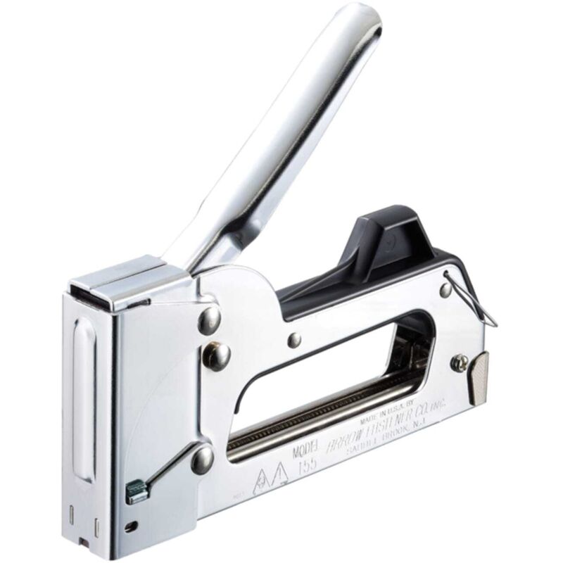 High-Quality Arrow T55c Chrome Stapler for Professional and Heavy-Duty Use