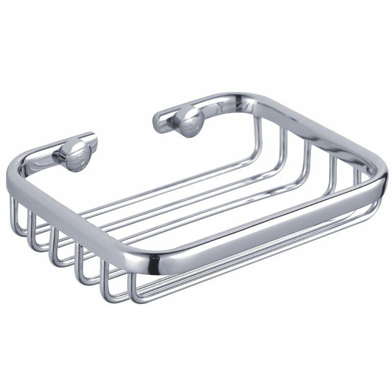 High Quality Rust Proof Stainless Steel "Clasico" Soap Basket - Stainless Steel
