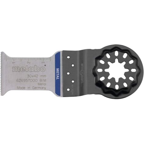 High-Quality Starlock Oscillating Multi-Tool Saw Blade – 45mm Length, 32mm Width, Bi-Metal Teeth, 1.3mm Thickness, 20 TPI, Compatible with Metabo and Other Brands