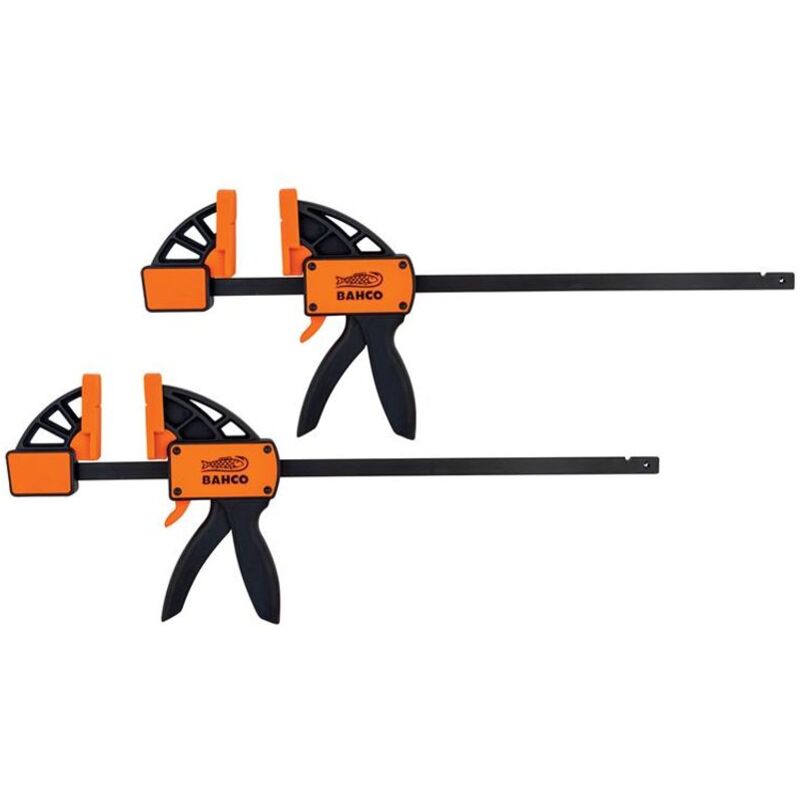 Bahco - High Resistance Quick Clamp Twin Pack 150mm BAHQC150A2P