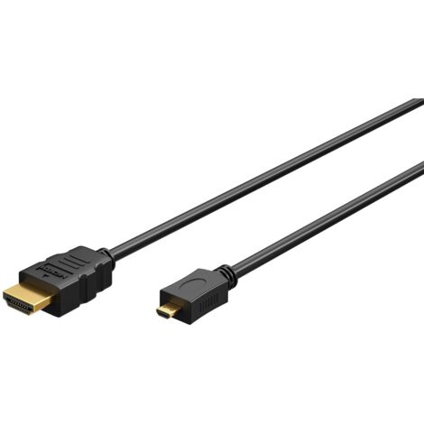 High-Speed-HDMI™-Kabel auf Micro-HDMI™, 4K/60Hz. Kabellänge 3 m