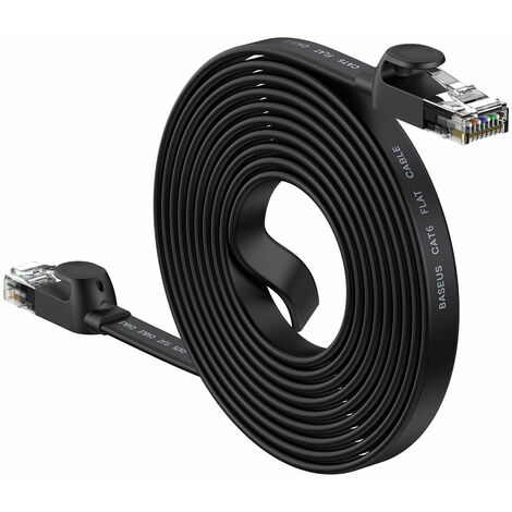 High Speed RJ45 Gigabit Netzwerkkabel (Flachkabel) 10m