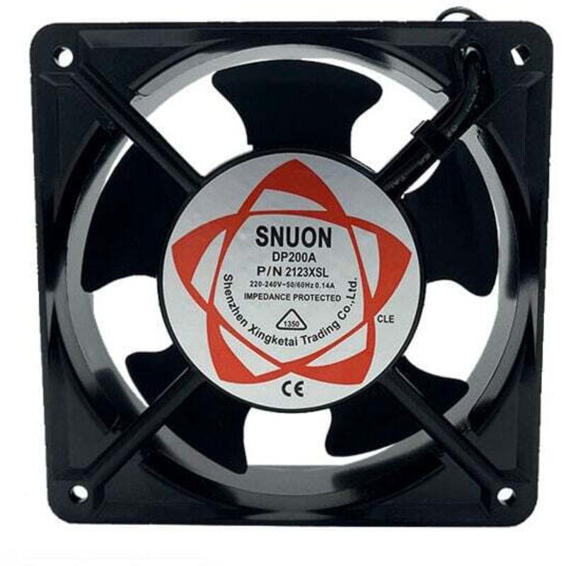 Image of High-temperature, built-in fireplace drawer axial fan&hellip;