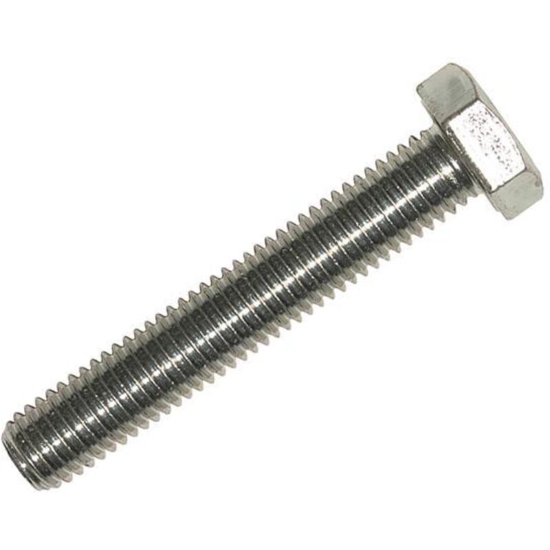 Tbc - metalmate High Tensile Set Screw zp M12 x 35mm (Box 100) MEMHTS1235Z