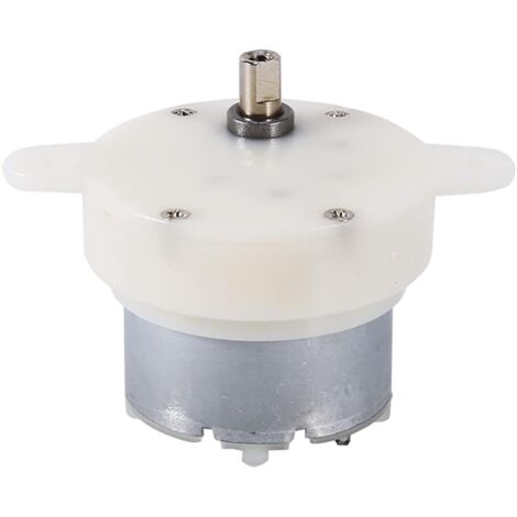 High Torque Electric Motor,  DC Motor 12v Slow Speed Electric Motor/Gearbox 3 RPM 4mm Shaft Diameter Micro Motor Replace Accessories