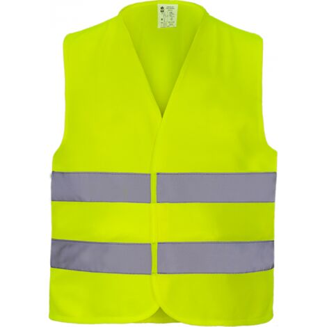 MOBILIBRICO High Visibility Warnweste Gelb S