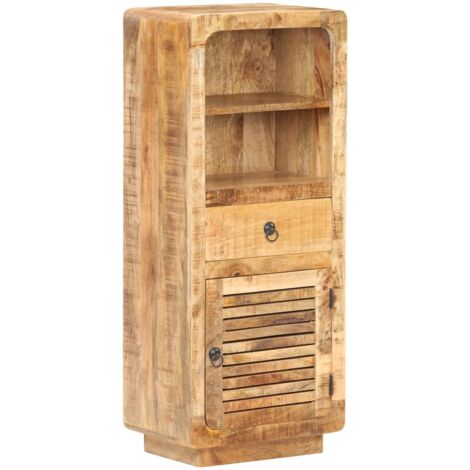 Highboard 45x32x110 cm Rough Mango Wood vidaXL