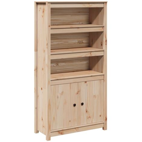 Highboard 80x35x154 cm Massivholz Kiefer vidaXL