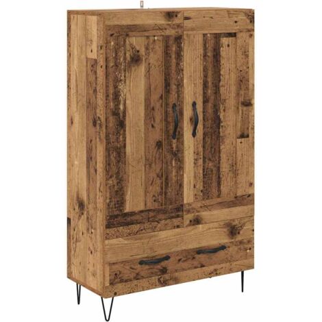 Highboard Altholz 69,5 x 31 x 115 cm Holzwerkstoff vidaXL