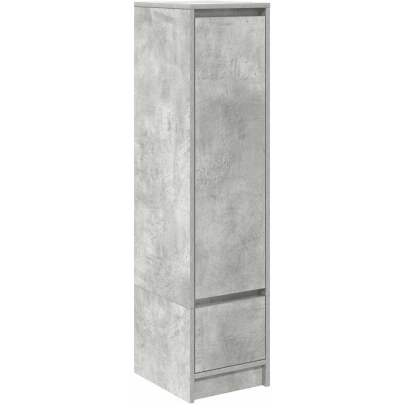 Highboard Betongrau 29, 5x34x119, 5 Cm Holzwerkstoff Vidaxl