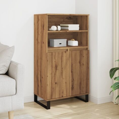 Highboard Artisan-Eiche 60x36x110 cm Holzwerkstoff vidaXL