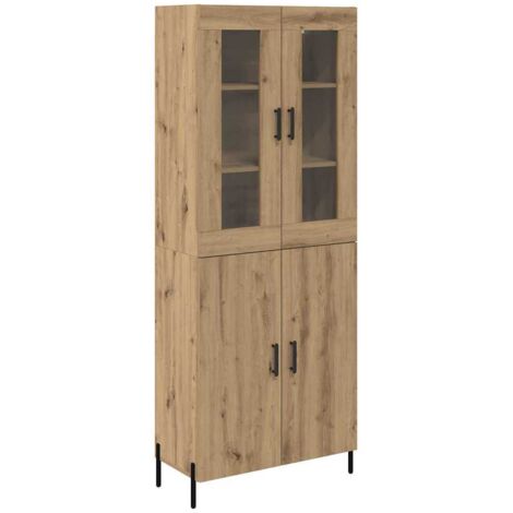 Highboard Artisan Oak 69.5 x 34 x 180 cm Engineered Wood vidaXL
