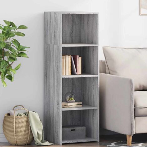 Highboard Grau Sonoma 40x41x124 cm Holzwerkstoff vidaXL