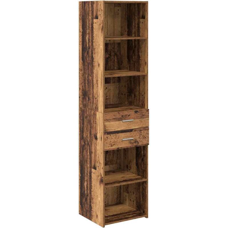 Highboard Altholz 45 X 42, 5 X 185 Cm Holzwerkstoff Vidaxl