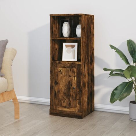 Highboard Smoked Oak 36x35.5x103.5 cm Engineered Wood vidaXL