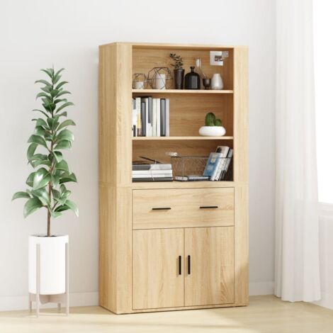 Highboard Sonoma Oak Engineered Wood vidaXL