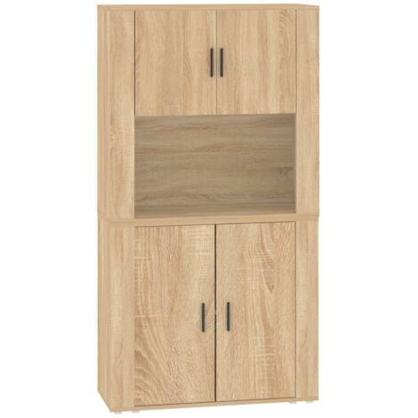 Highboard Sonoma Oak Engineered Wood vidaXL