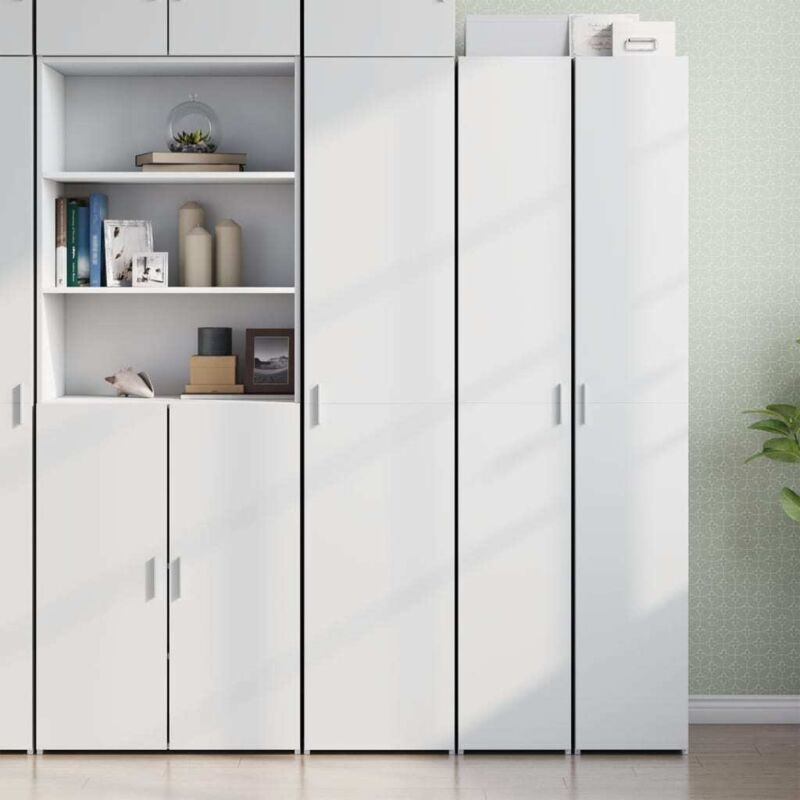 Highboard Weiß 40x42, 5x185 Cm Holzwerkstoff - Vidaxl