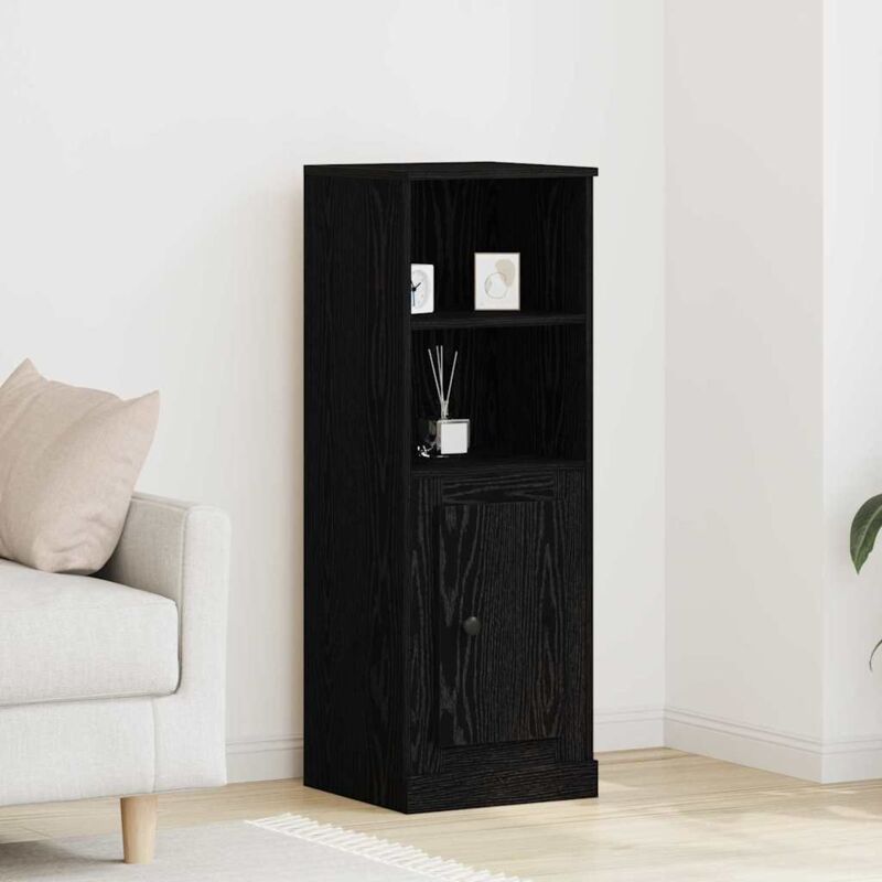 Highboard Schwarze Eiche 36 X 35, 5 X 103, 5 Cm Holzwerkstoff Vidaxl