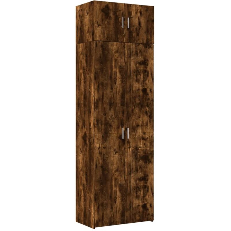 Vidaxl - Hochschrank Räuchereiche 70x42, 5x225 Cm Holzwerkstoff 546152