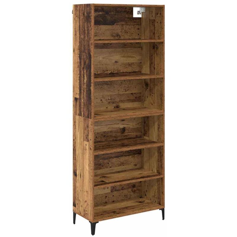 Highboard Altholz 69, 5 X 34 X 180 Cm Holzwerkstoff Vidaxl