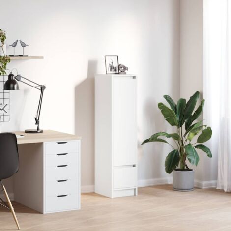 Highboard White 29.5x34x119.5 cm Engineered Wood vidaXL