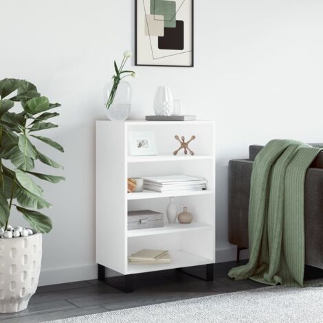 Highboard White 57x35x90 cm Engineered Wood vidaXL