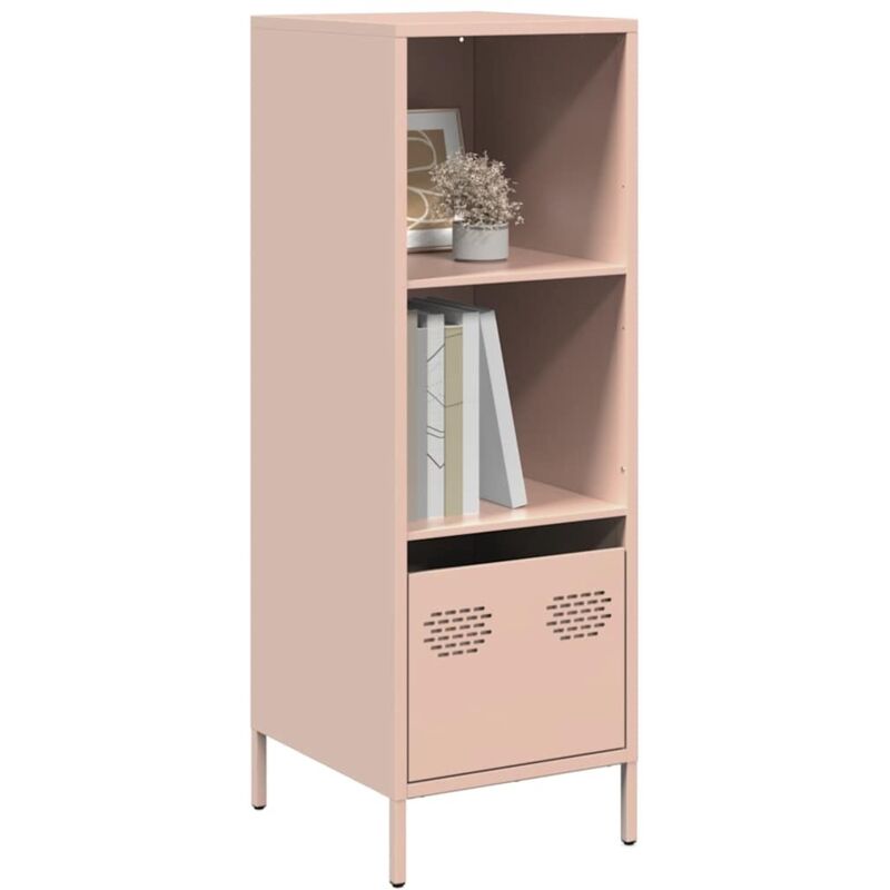 Highboard Pink 35x39x103.5 Cm Steel Vidaxl