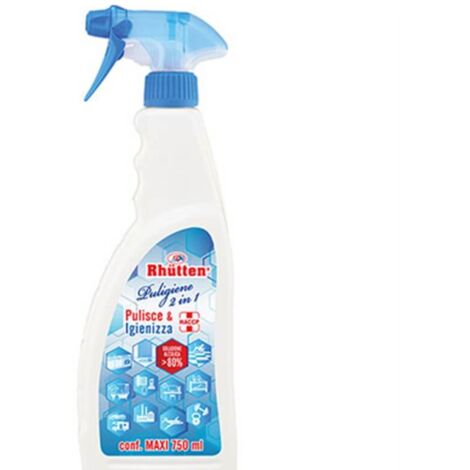 Higienizante Limpiador 2 En 1 Spray Rhutten Ml 750 Haccp