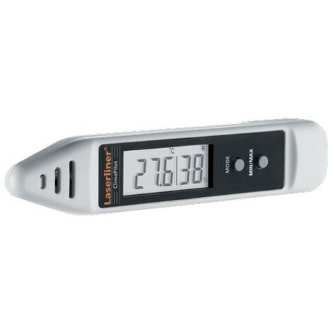 Termómetro higrómetro y reloj digital - Cablematic