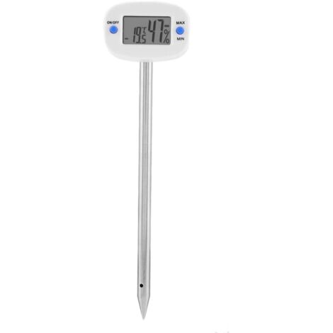 Higrómetro digital de suelo TA290, medidor de temperatura y humedad del suelo, con sonda.