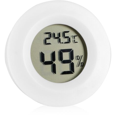 Higrómetro digital de temperatura para lagartos, arañas y terrarios. Higrómetro y termómetro.
