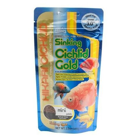 Hikari Cichlid Gold Sinking Mini [SNG] 100g - 49322