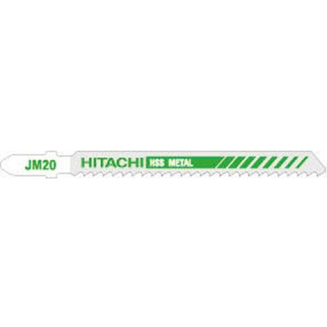 HIKOKI 750012 - Hojas sierra calar JM20 para metal100.4x75x7.5 mm HSS 8 TPI Env. 5 Uds.