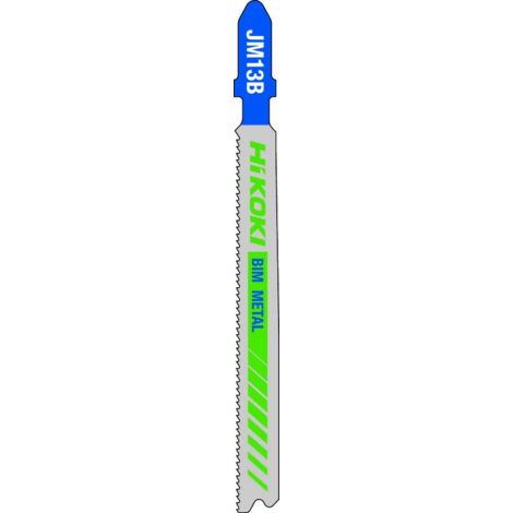 Hikoki 750091 Lame scie alternative HSS 91,5 mm JM13B/T121AF tôle 5 pièces
