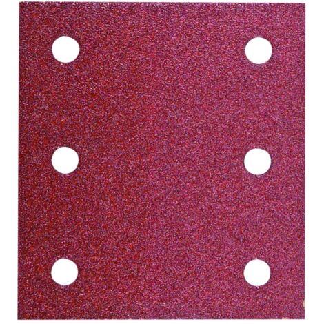 Hikoki 753043 Hojas de Lija para Lijadora 114x104mm Grano 80 10 Piezas