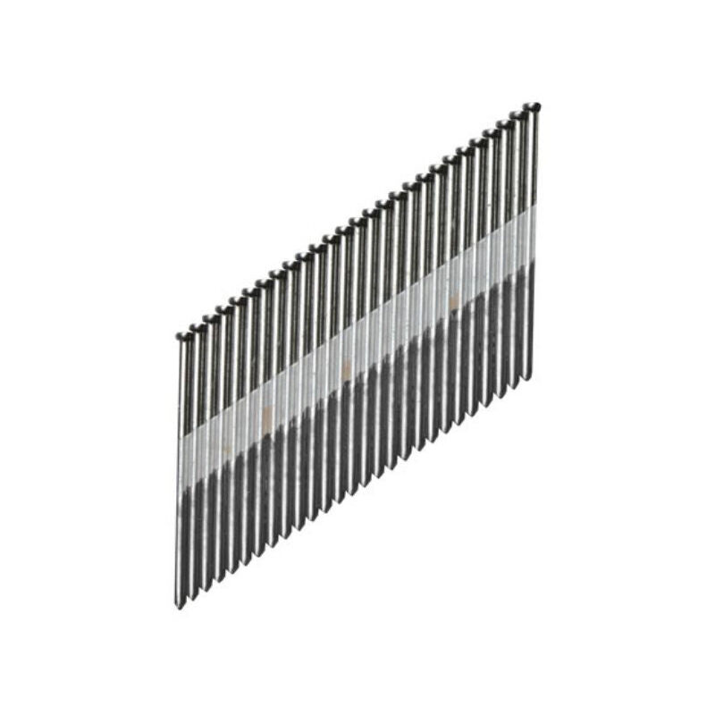 Clous tête en 'd' 34° Proline Hikoki 753631 bande papier 2.8x50mm Cranté (x3000)