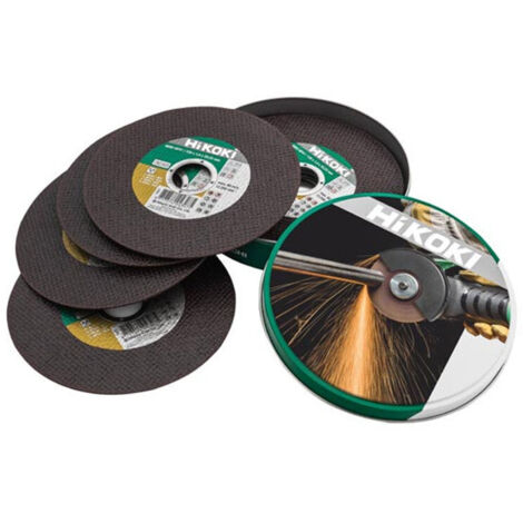 HIKOKI 782304 - Disco corte 125x1x22.2 mm inoxidable/metal