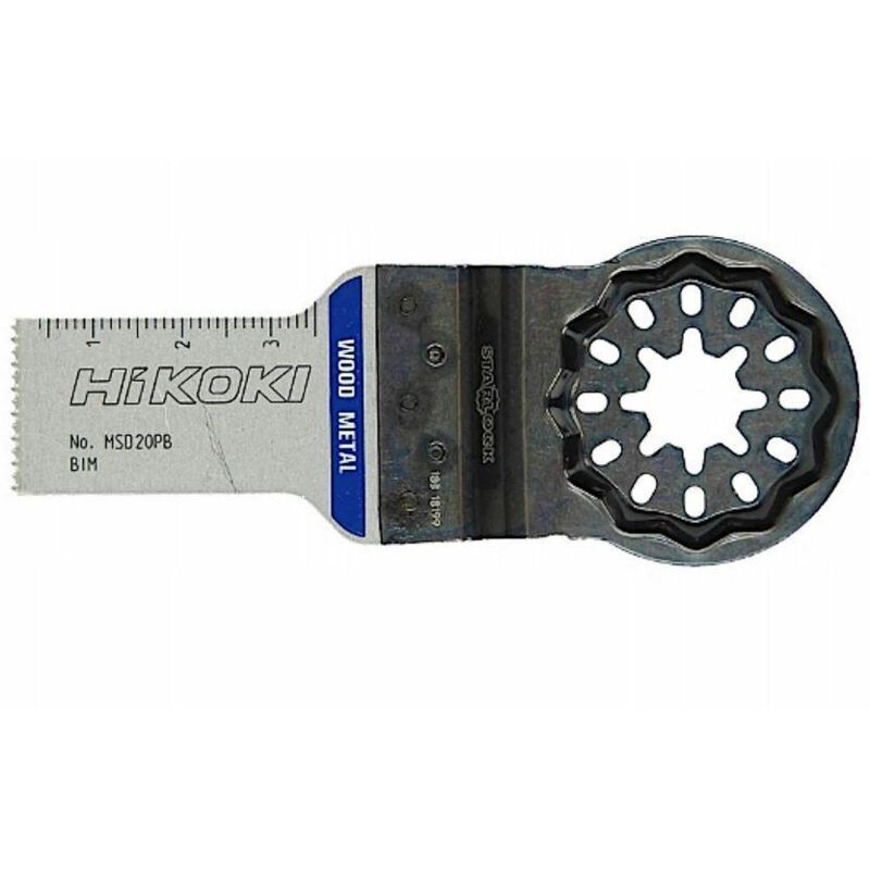 Hikoki 782720 - Multi-werkzeug-aufsatz Für Holz, Metall 20 X 42 X 0, 6 Mm Typ Msd20pb