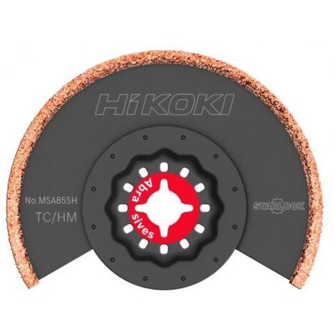 Hikoki 782761 Lama Abrasiva Utensile Multifunzione Starlock Grana 30