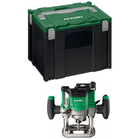 HiKoKi Akku Oberfräse 36V Brushlessmotor 50mm Tauchtiefe Solo Koffer M3612DAW2Z