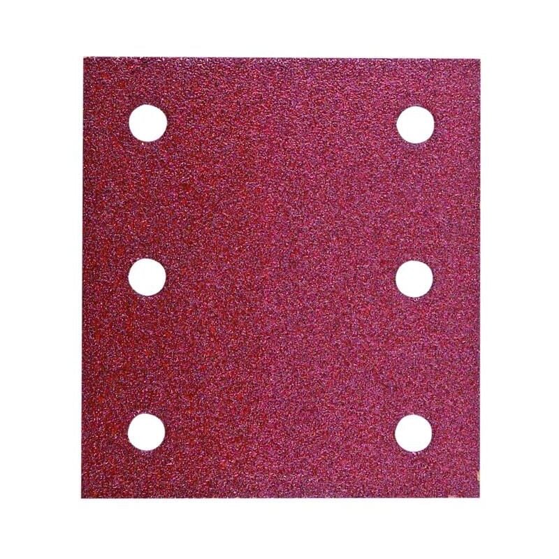 Hikoki 753042 Fogli Abrasivi Levigatrice 114x104mm Grana 60 10 Pezzi