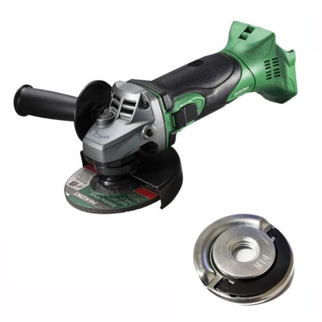 HiKOKI Cordless Angle Grinder 115mm 18V Hi Torque + Quick Release Nut G18DSL2W4Z