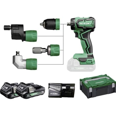 Hikoki DS18DDQ avvitatore elettrico cordless nero e verde