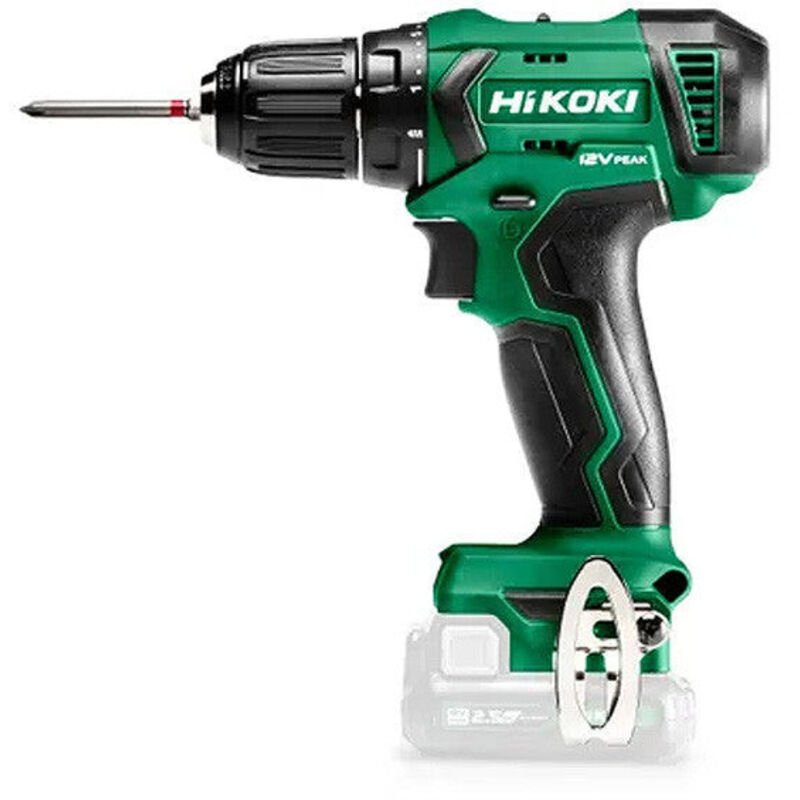 Perceuse-visseuse à percussion 12V Peak Hikoki DV12DAW4Z - 38Nm