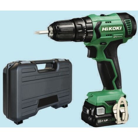 Hikoki DV12DAWFZ Trapano Avvitatore C/Percussione 12V  38Nm 2x2.5Ah Valigetta